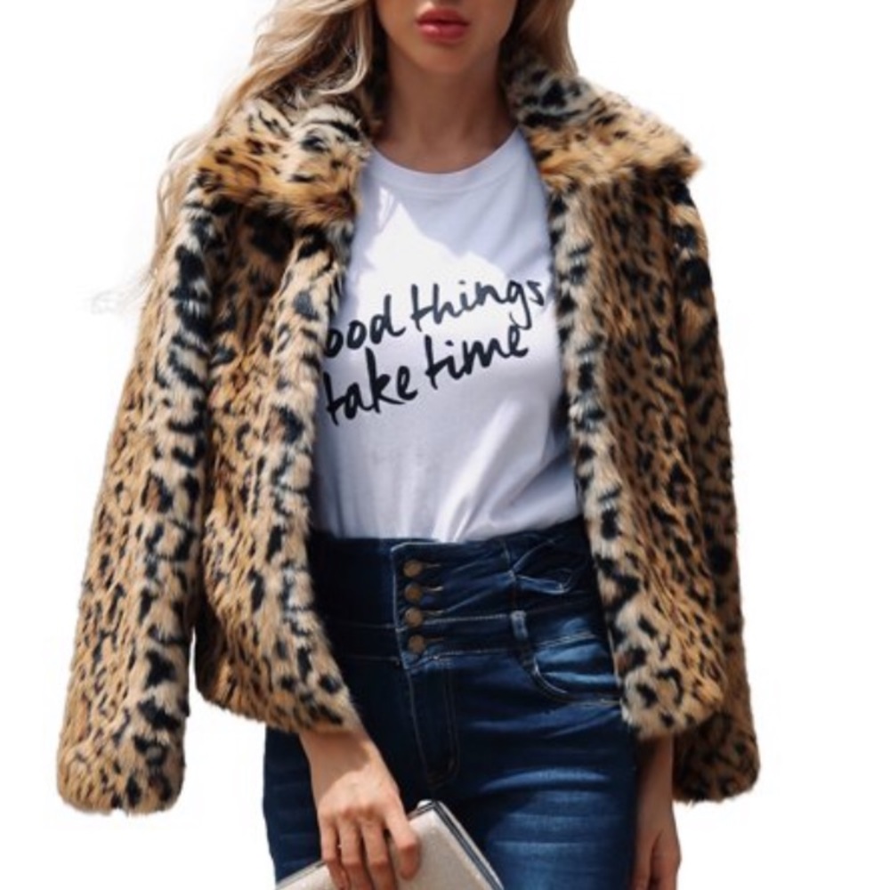•GORGEOUS LEOPARD JACKET•